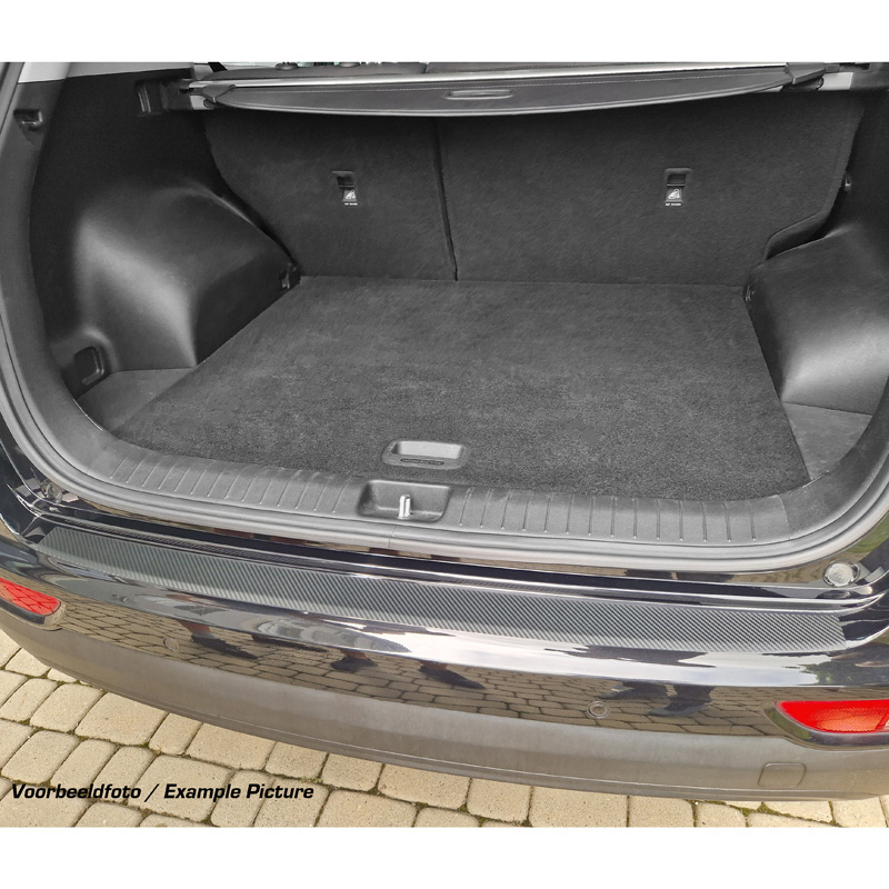 Pasklare Achterbumperbeschermfolie  Mercedes Vito/Viano W639 2003-2013 - Carbon-look
