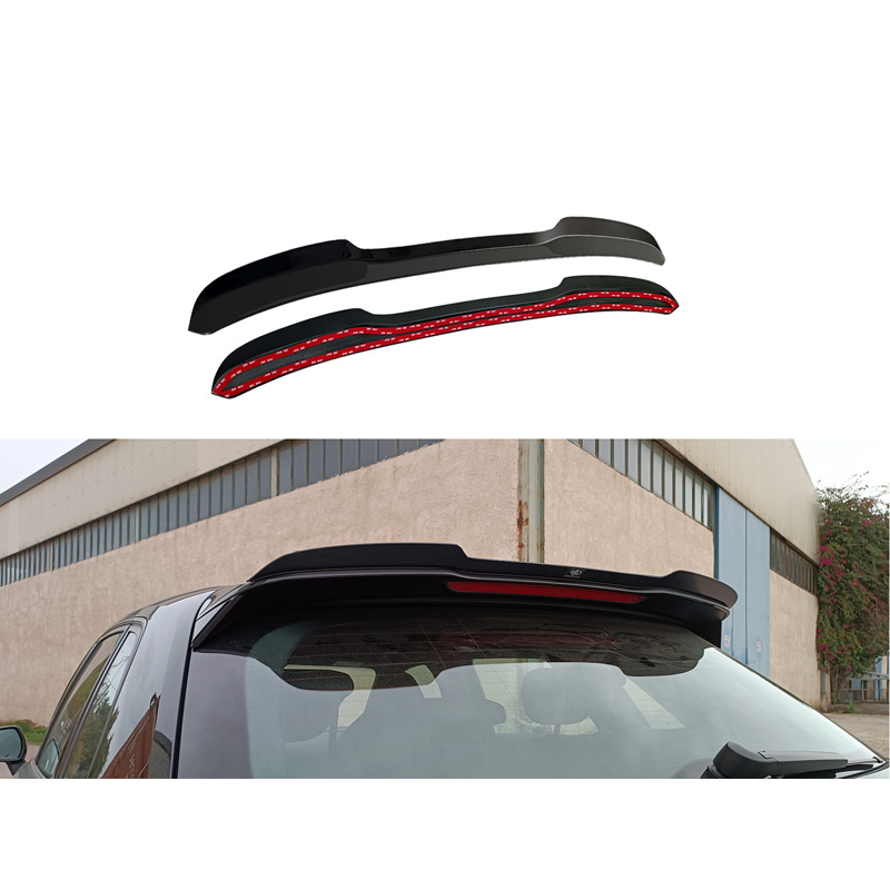 Dakspoiler (Spoiler Cap)  Audi A3 (8V) S-Line/S3 Hatchback/Sportback 2012-2016 (ABS Glanzend zwart)