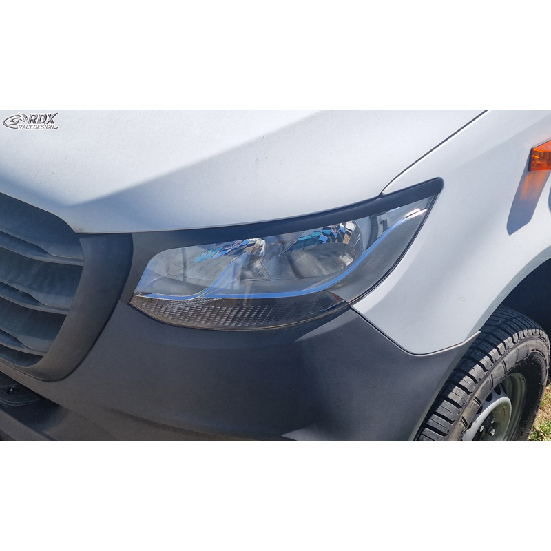 RDX Koplampspoilers  Mercedes Sprinter 2018- (ABS)