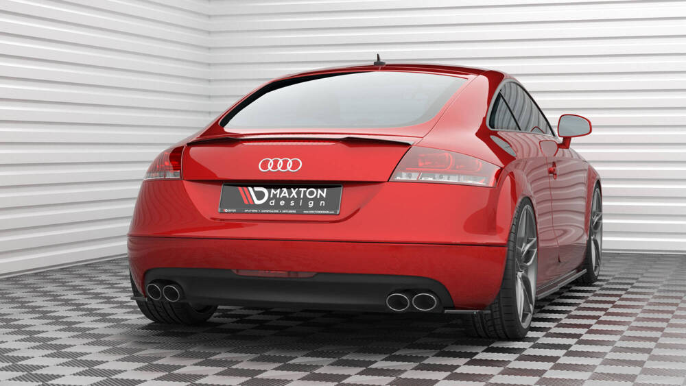 Spoilerkap Audi TT 8J Glanzend Zwart Maxton