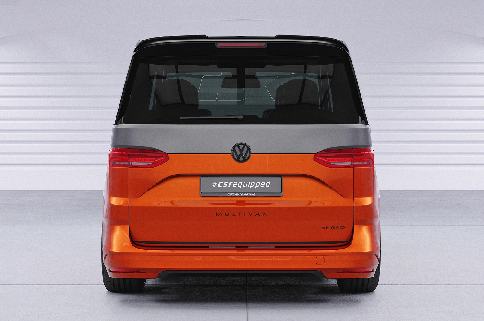 Achterspoiler VW T7 Multivan glans zwart 2021–