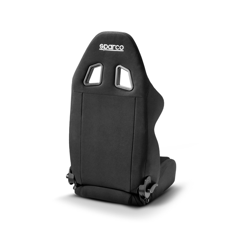 Sparco Sportstoel R500 Torino - Zwart - Verstelbaar
