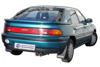 Mazda 323 Typ BG/ MX3 Typ EC Einddemper met Flens - 2x80 Typ 13