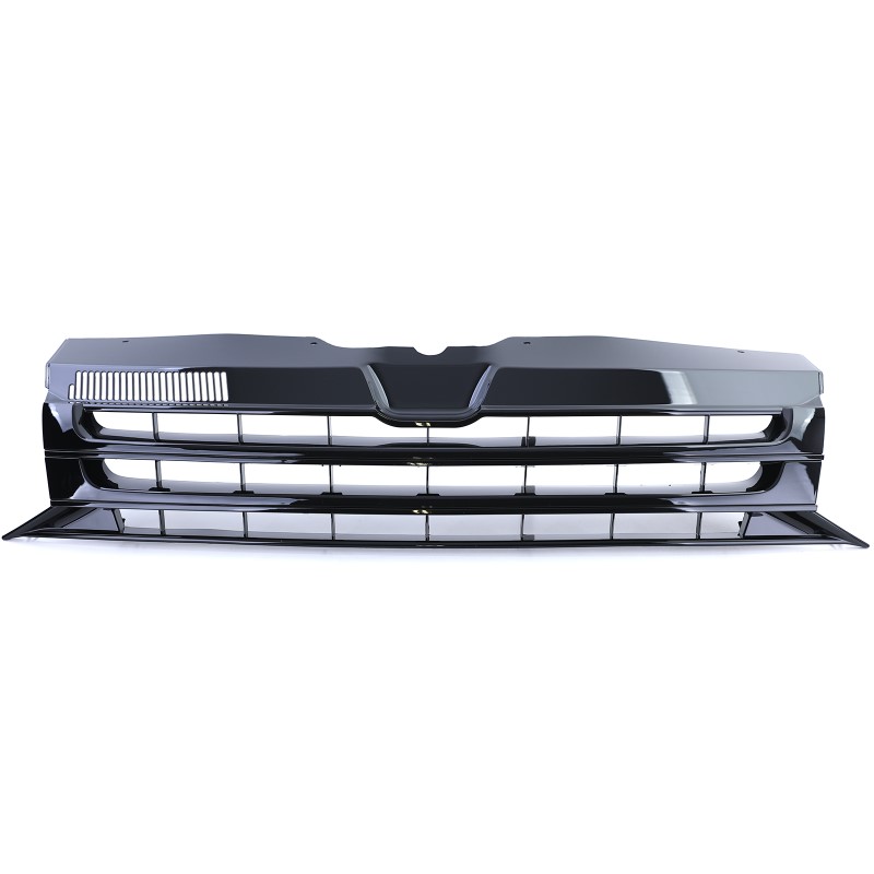 Grill VW T5 Transporter 09-15 zwart glanzend