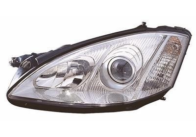 koplamp, H7+H9, elektr verstelb, rechts Mercedes S klasse, W221,