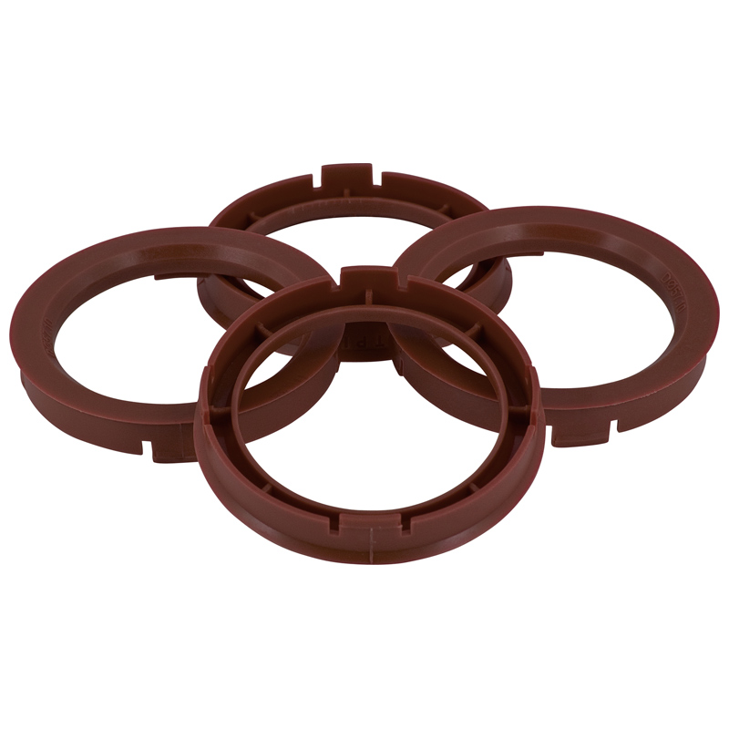 Set TPI Centreerringen - 69.1->63.4mm - Bruin