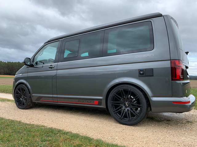 Schroefset Koni VW Transporter T6.1 Rood T30