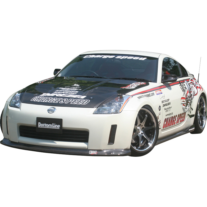 Chargespeed Voorspoiler  Nissan 350Z Z33 BottomLine (FRP)