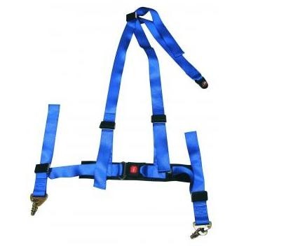 3 puntsgordels blauw