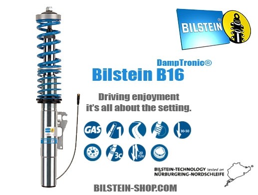 Bilstein Porsche 911 (997) Cabrio 3.6 Carrera 4 B16 Damptronic S