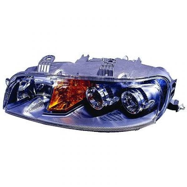 Koplamp rechts PUNTO 99-00 TYC H3+H7+H7