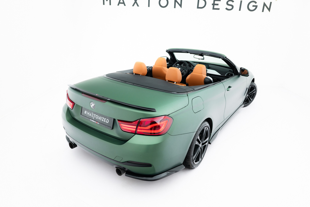 Achterzij Spoilers BMW 4 Cabrio / Coupe F33 / F32 Maxton