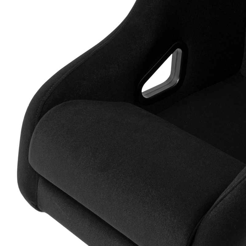 Sportstoel 'K12 Small' - Zwart - Vaste rugleuning - incl. sledes