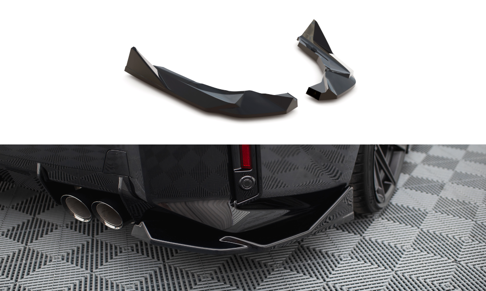 Zijdiffusers V.2 BMW M2 G87 Maxton Glans Zwart