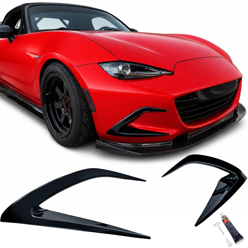Voorsplitters Mazda MX-5 ND (2015-) Glans Zwart