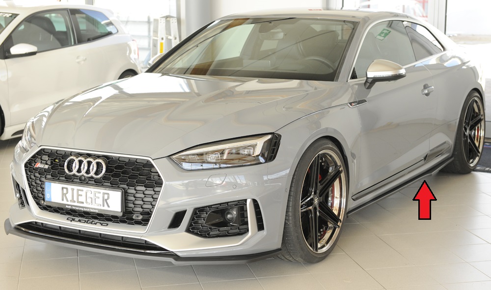 Rieger Side Skirts Audi RS5 B9/F5 ABS