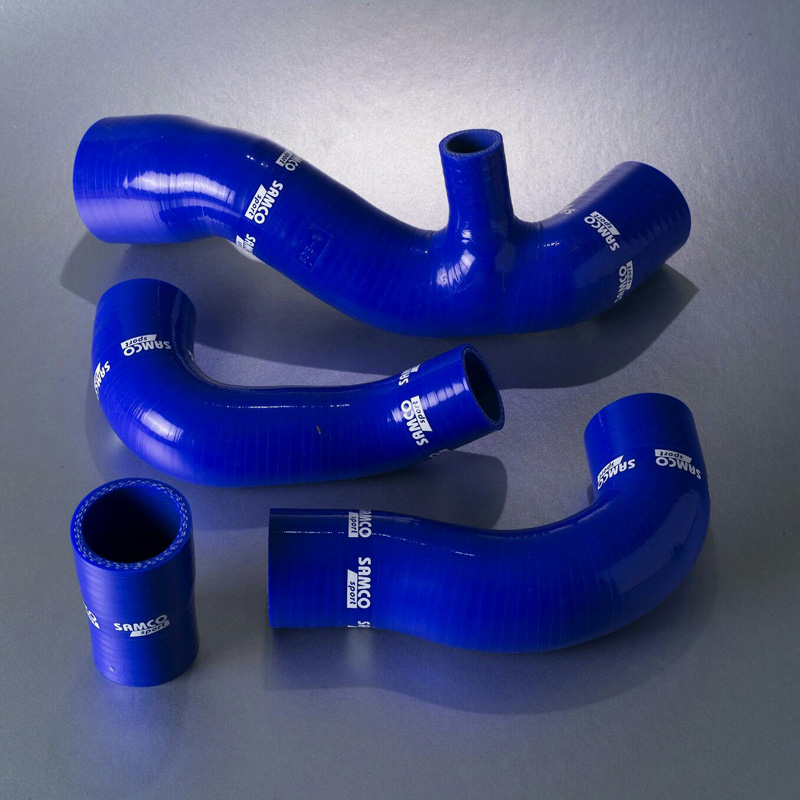 Samco Slangen Kit  Fiat Punto GT Turbo 1.4 1993-1997 - 4-Teilig - Turbo - Small Turbo with DVC - Blauw