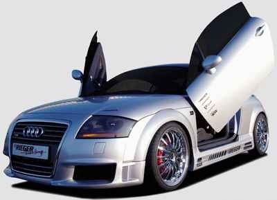 Voorbumper Audi TT Rieger R-Frame
