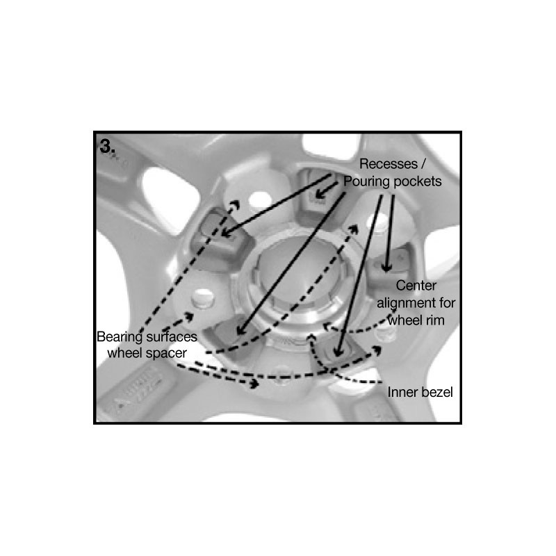 H&R DRM-Systeem Spoorverbreders 50mm 5x120 - Naaf 72,5mm - Boutmaat M14x1,5 -   Landrover - Zwart