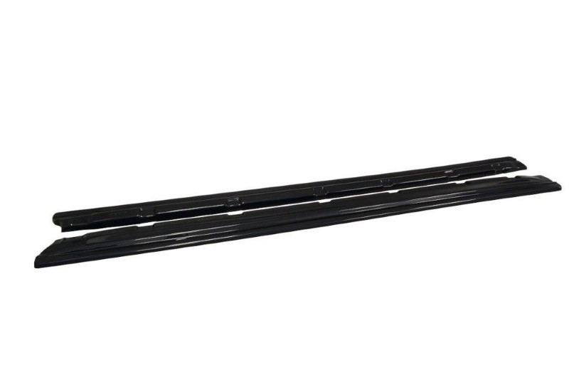 Zijskirts Diffusers Hyundai i30 mk.2 Glanzend Zwart