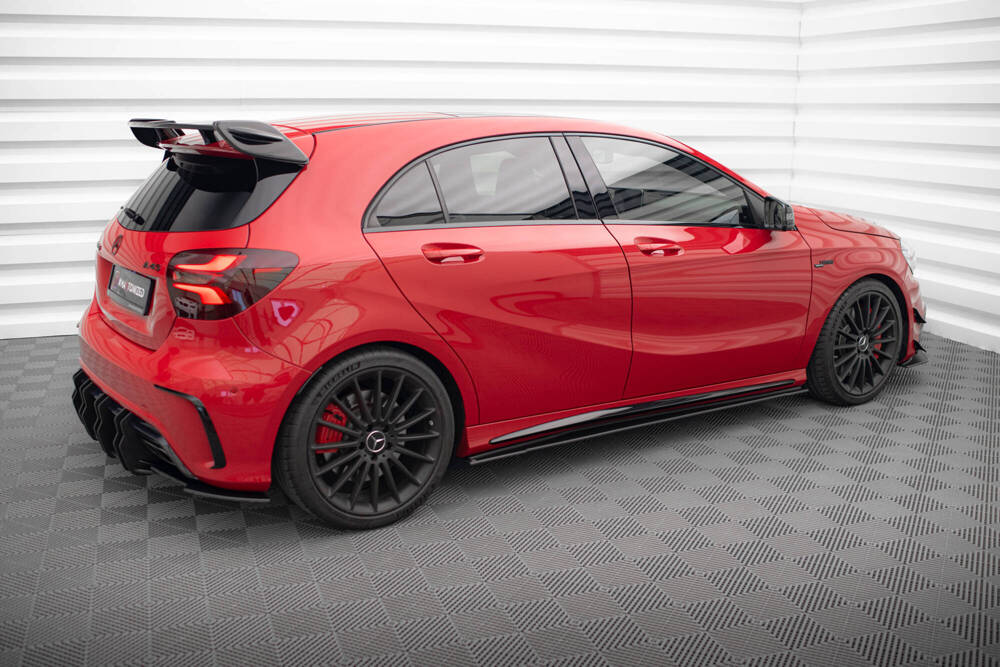 Zijskirts Mercedes A Klasse AMG Pakket / A45 AMG W176 Maxton Street Pro