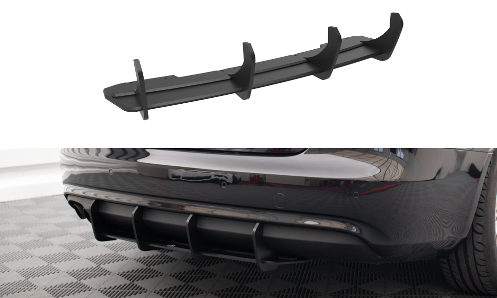 Diffuser Street Pro Audi A4 B8 FL 2011 - 2015 Maxton