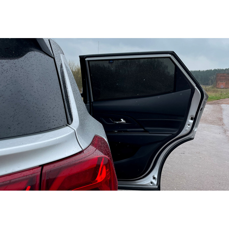 Set Car Shades (achterportieren)  SsangYong Korando 2019- (2-delig)