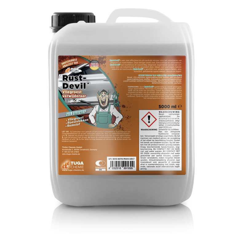 Tuga Chemie Tugarex Rust-Devil Vliegroestverwijderaar - 5000ml