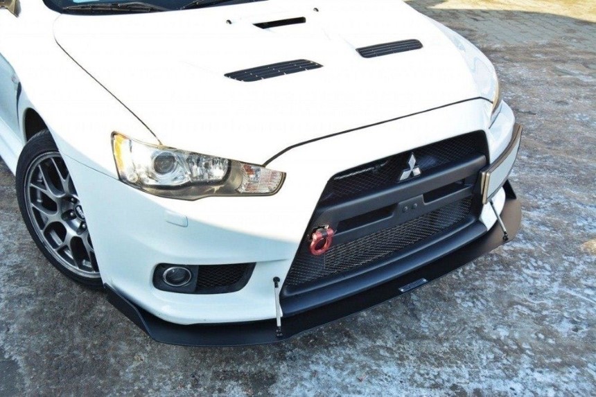 Race voorspoiler Mitsubishi Lancer Evo X Maxton Design