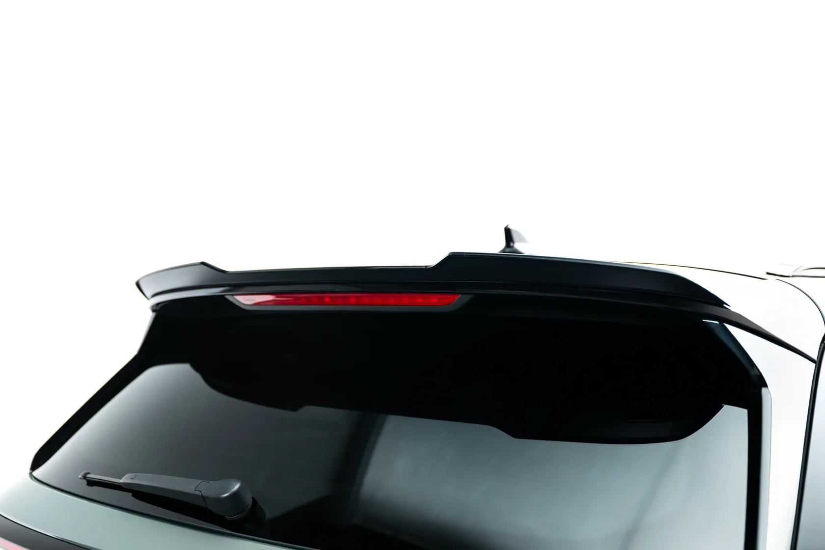 Spoiler Cap Volkswagen Tayron R-Line Mk1 Glans Zwart