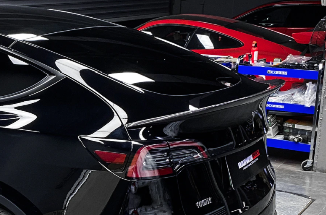 Tesla Model Y IMP-II Style Carbon Fiber Spoiler 2020-2022