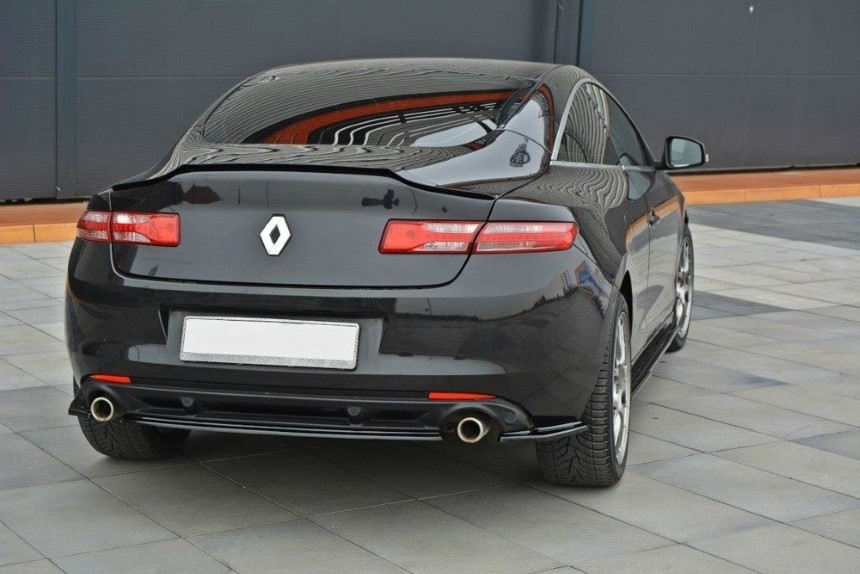 Achterzijde skirts Renault Laguna Maxton Design glans zwart