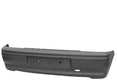 achterbumper, zwart Peugeot 106, 1996-2003