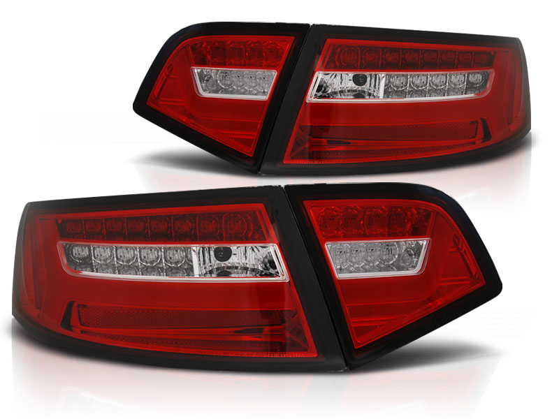 Achterlichten Audi A6 4F 08-11 sedan Tube Dynamisch rood
