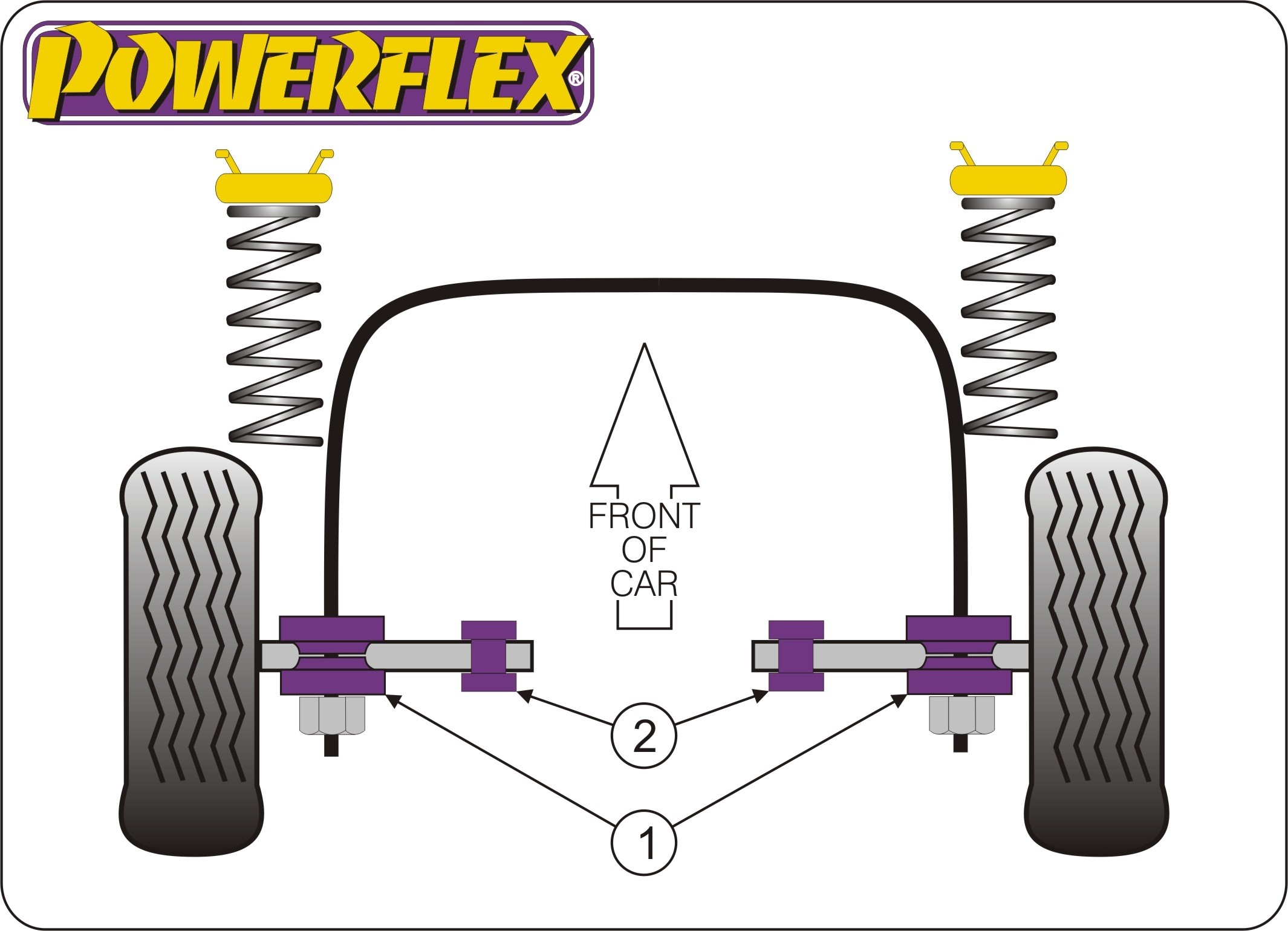 Audi V8 Type 44 & 4C  Front Outer Control Arm To Anti Roll Bar B