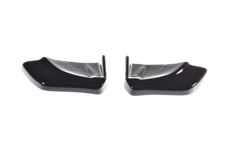 Achterzij Spoilers Fiat 500 Abarth MK1 Glanzend Zwart
