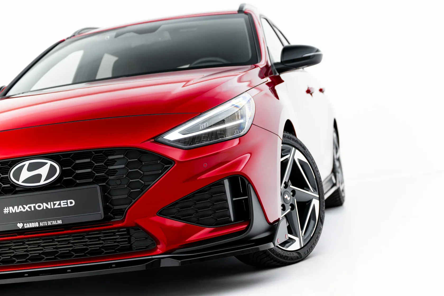 Voorspoiler V.1 + Flaps Hyundai I30 N / N-Line Wagon Mk3 Facelift
