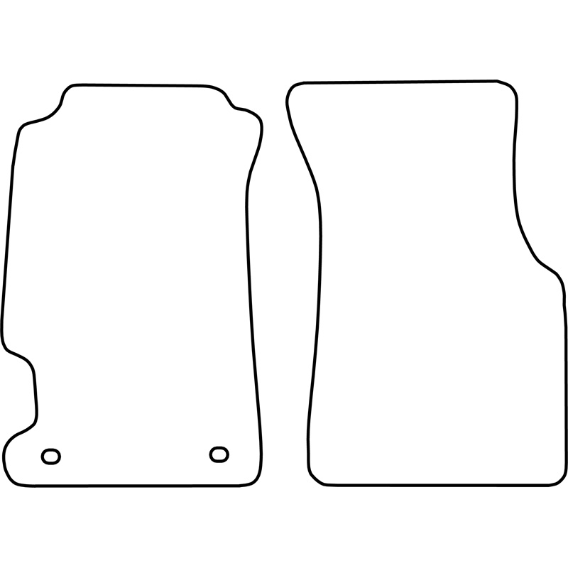Automatten  Honda CRX 1993-1996