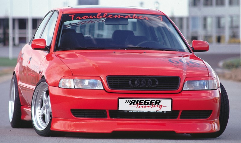 Voorspoilerlip Audi A4 B5 Vanaf model 99 Rieger