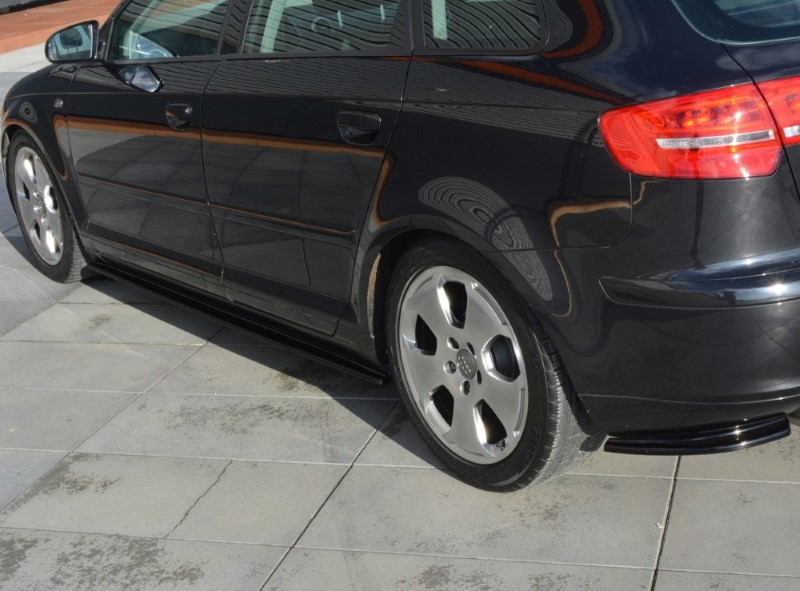 Zijskirts diffusers Audi A3 Sportback 8P / 8P Facelift