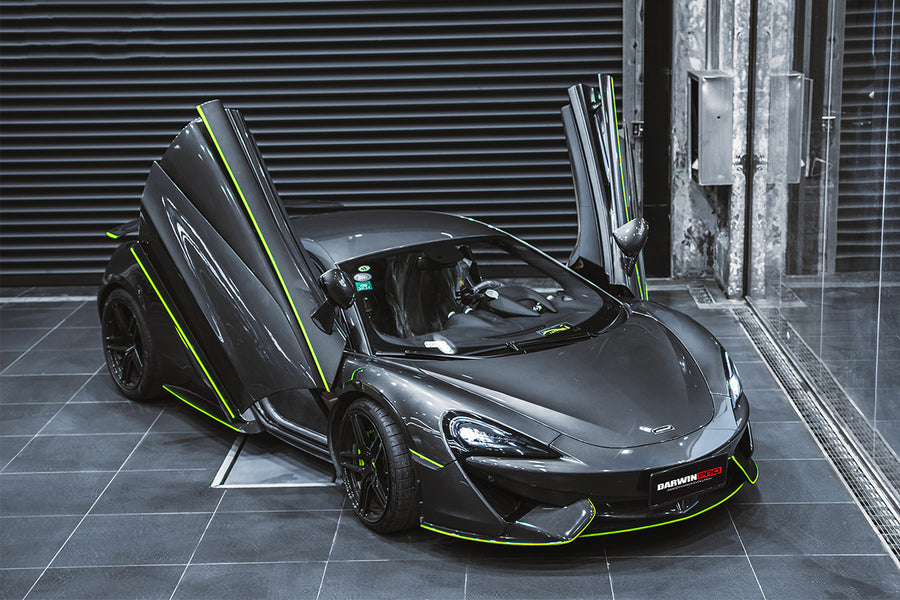 McLaren 540c/570s/570gt Carbon Voorbumper Canards 2015-2020