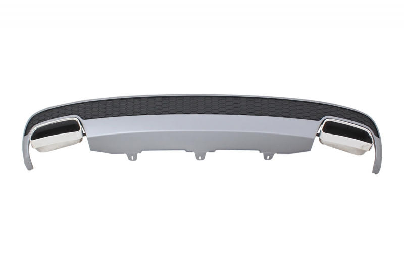 Achterbumper diffusor Audi A6 4G 2011-2014 Facelift Design