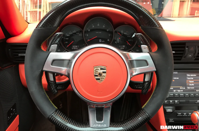 Porsche 911 997 991.1 Autoclave Carbon Fiber F1 Flippers 2009-2015