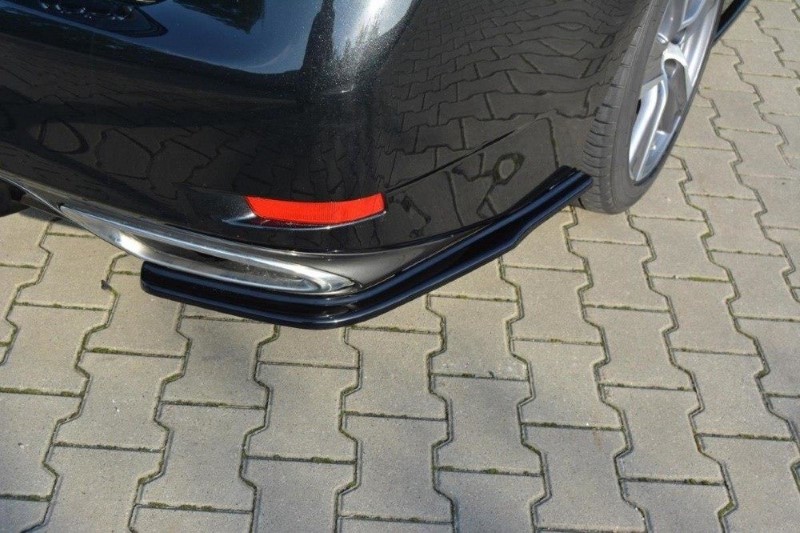 Achterzij Spoilers Lexus GS Mk4 Facelift t Glanzend Zwart