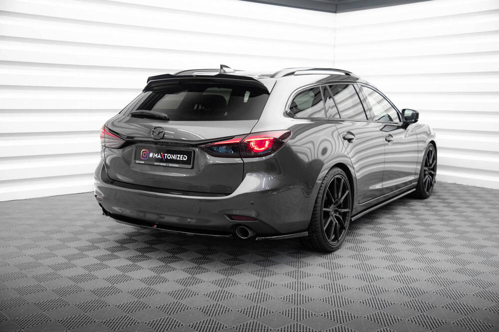 Zijdiffuser Mazda 6 Mk3 FL Maxton Glans Zwart