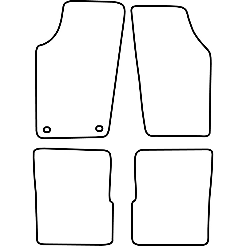 Automatten  Saab 900 1978-1993