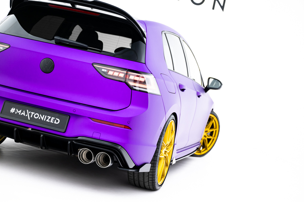 Street Pro Zij-Diffusors V.2 + Flaps V.2 Volkswagen Golf R Mk8 / Mk8 Facelift