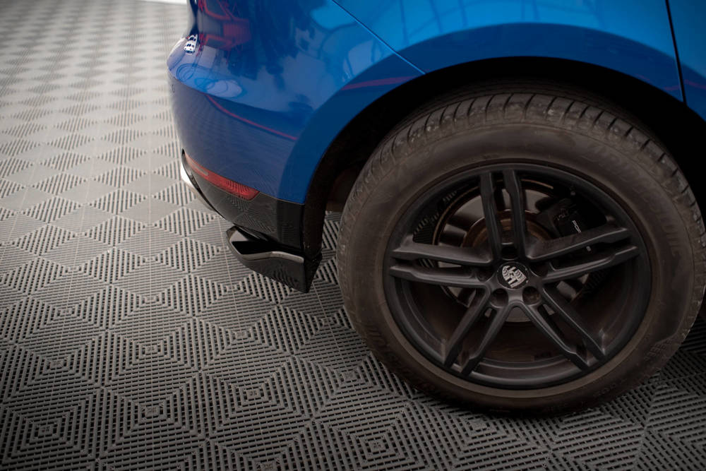 Zijdiffuser Porsche Macan Mk1 Maxton Glans Zwart