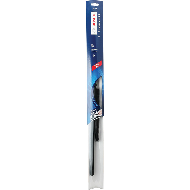 Bosch 'Flat-Blade' Ruitenwisblad Endurance E75/750mm, 1 stuk