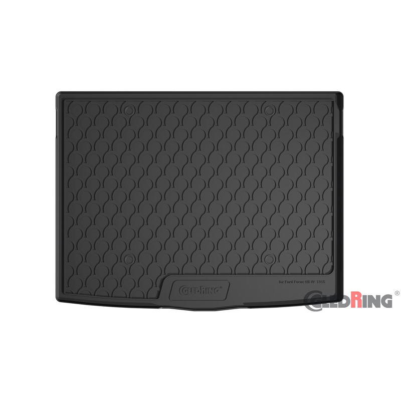 Rubbasol (Rubber) Kofferbakmat  Ford Focus IV HB 5-deurs 2018- (Hoge laadvloer)